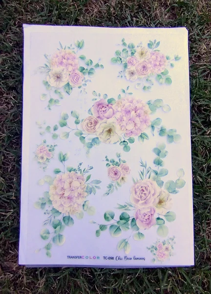 Termostransfer A4 Flores