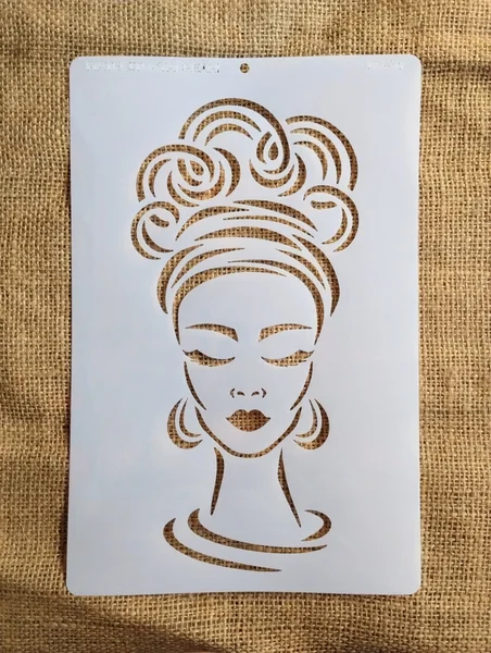 Stencil 20x30 Rostros