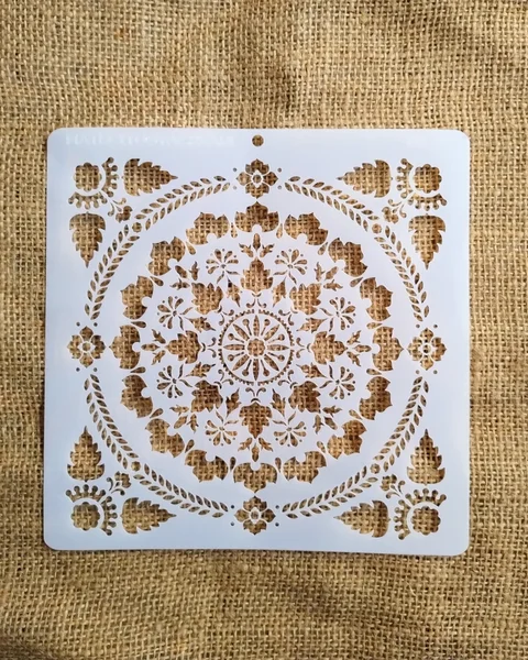 Stencil 20x20 mandala