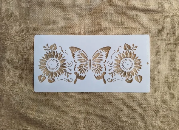 Stencil 15x30 Girasoles