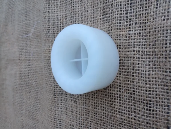 Molde Porta Vela Tejido