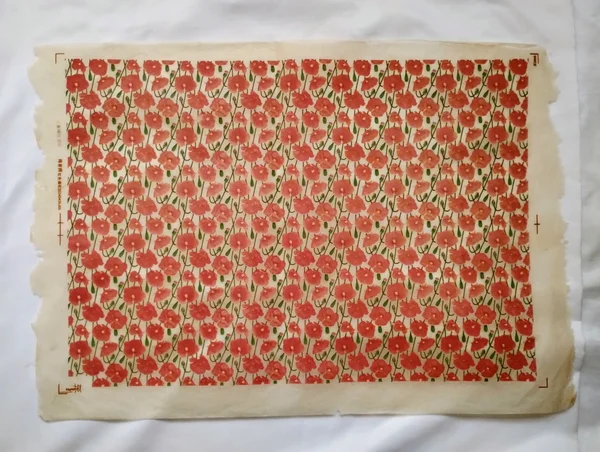 Lámina transfer Amapolas