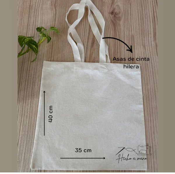 Bolsa Lienzo 35x40